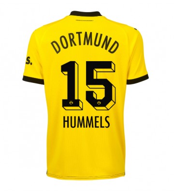 Borussia Dortmund Mats Hummels #15 Replika Hjemmebanetrøje Dame 2023-24 Kortærmet